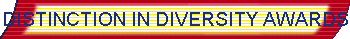 DISTINCTION IN DIVERSITY AWARDS